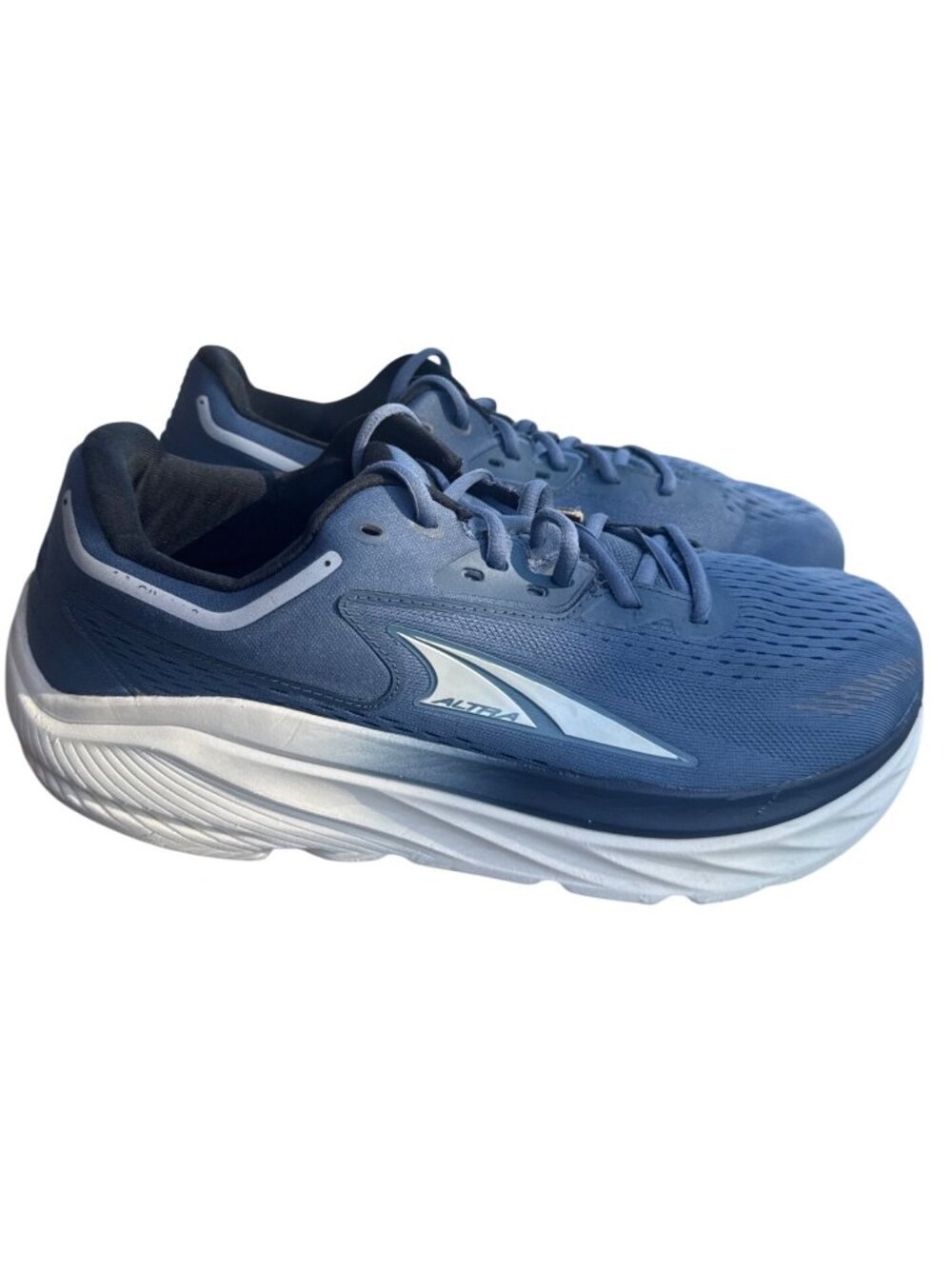 Altra Via Olympus Mens Running Shoes Blue Max Cushion Sneakers Size 10.5